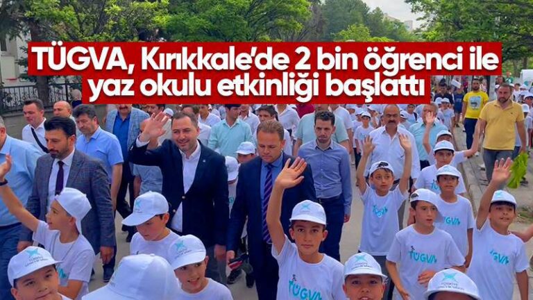 TÜGVA, 2 bin öğrenci ile yaz okulu başlattı