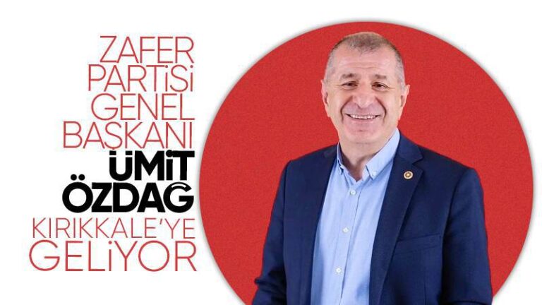 Özdağ, Kırıkkale’ye geliyor