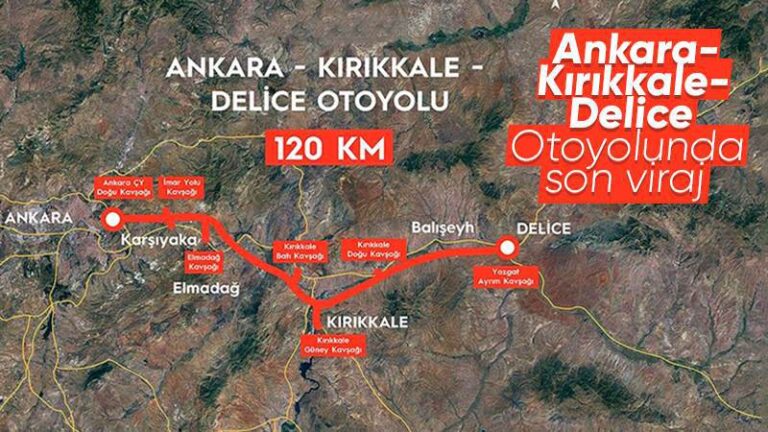 Ankara-Kırıkkale-Delice otoyolu ihaleye çıkıyor