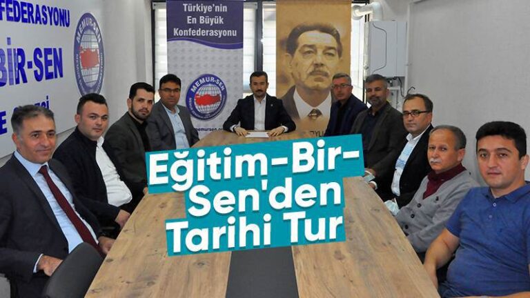 Eğitim-Bir-Sen’den Tarihi Tur