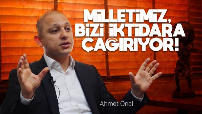 Milletimiz bizi iktidara çağırıyor