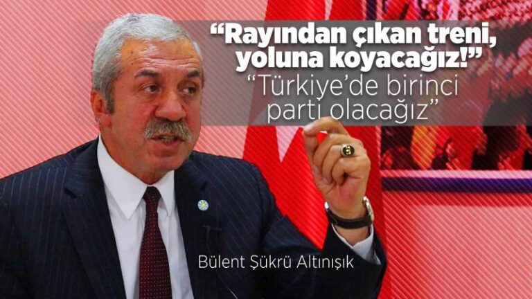 Rayından çıkan treni, yoluna koyacağız