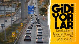 43 ilin geçiş güzergahında trafik yoğunlaştı