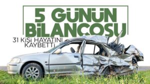 5 günlük bayram bilançosu