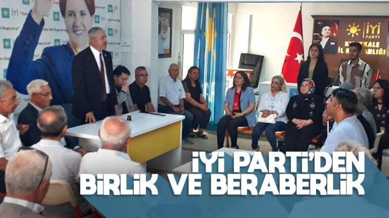 İYİ Parti’den birlik ve beraberlik