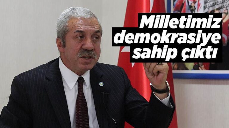 Milletimiz demokrasiye sahip çıktı