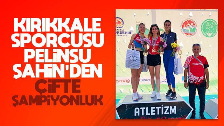 Pelinsu Şahin’den çifte şampiyonluk