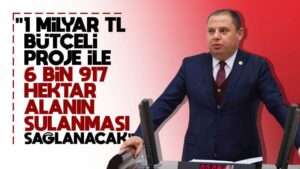 Öztürk’ten Köprüköy’e sulama müjdesi