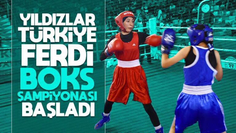 Yıldızlar Türkiye Ferdi Boks Şampiyonası başladı