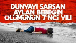 Aylan bebek, ölümünün 7’nci yılında anıldı