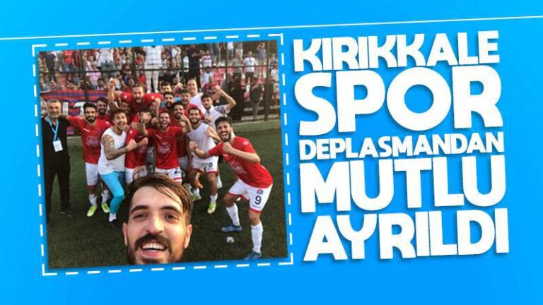 Kırıkkalespor, deplasmandan mutlu döndü 1-2