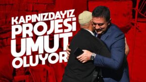 Kapınızdayız projesi umut oluyor 