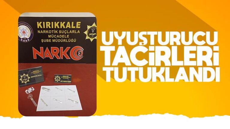 Zehir tacirleri tutuklandı