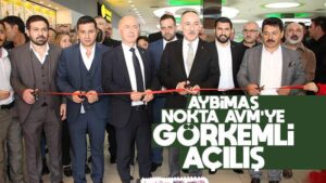 Aybimaş Nokta AVM’ye görkemli açılış 