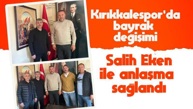 Kırıkkalespor, Eken’e emanet 