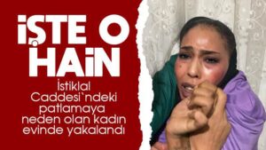 İstiklal Caddesi’nde bombayı bırakan terörist yakalandı