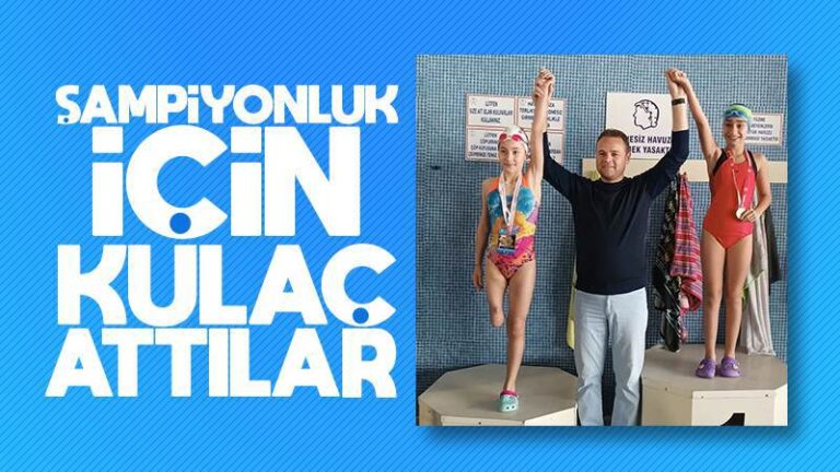 Şampiyonluk için kulaç attılar