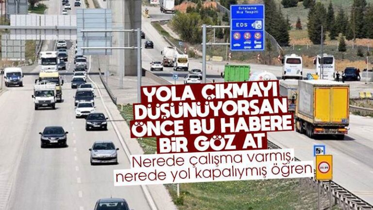 Yola çıkacak sürücülere dikkat!