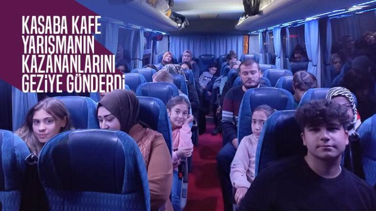 Kasaba Kafe, çocukları unutmadı