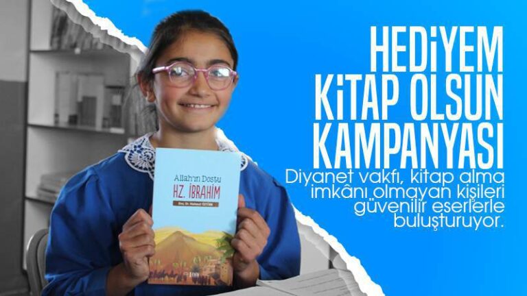 Hediyem kitap olsun kampanyası