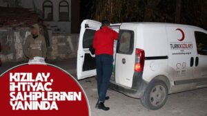 Kızılay, ihtiyaç sahiplerinin yanında