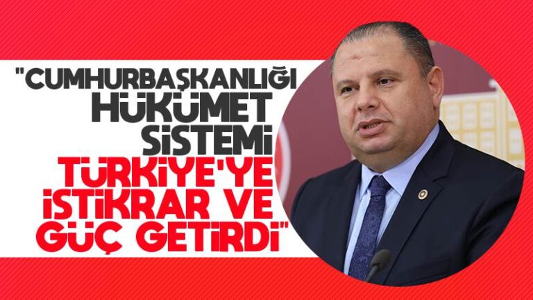 Öztürk: “Cumhur İttifakı, Türkiye düşmanlarının korkulu rüyası”