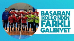 Başaran Koleji’nden farklı galibiyet