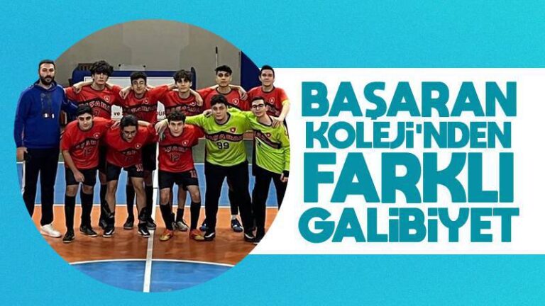 Başaran Koleji’nden farklı galibiyet