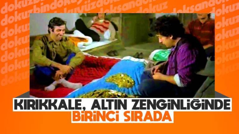 Kırıkkale, altın zenginliğinde birinci sırada