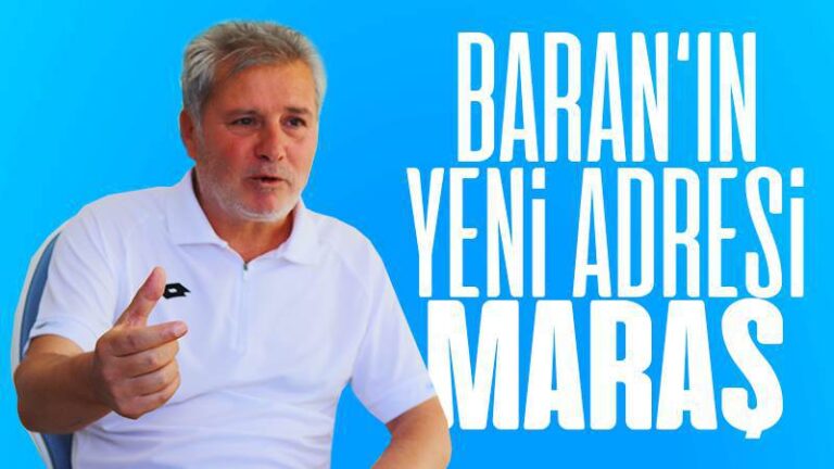 Teknik direktör Baran, Kahramanmaraş’a imza attı