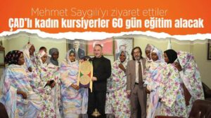 ÇAD’lı kadın kursiyerler 60 gün eğitim alacak
