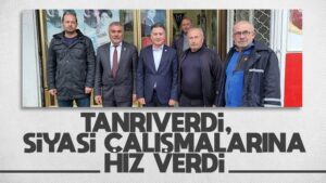 Tanrıverdi, siyasi çalışmalarına hız verdi