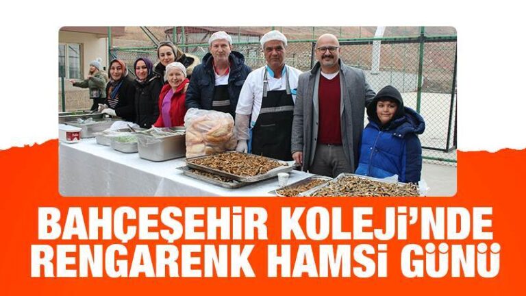 Bahçeşehir Koleji’nde rengarenk hamsi günü