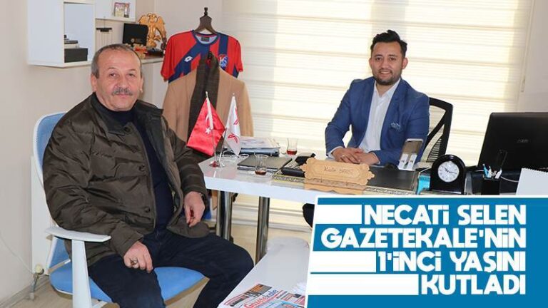 Necati Selen, Gazetekale’nin 1’inci yaşını kutladı