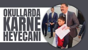 46 bin 743 öğrenci karne aldı