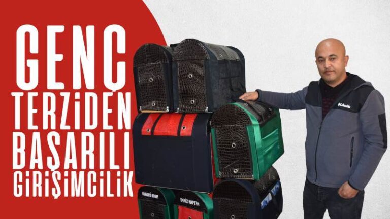 Genç terziden başarılı girişimcilik