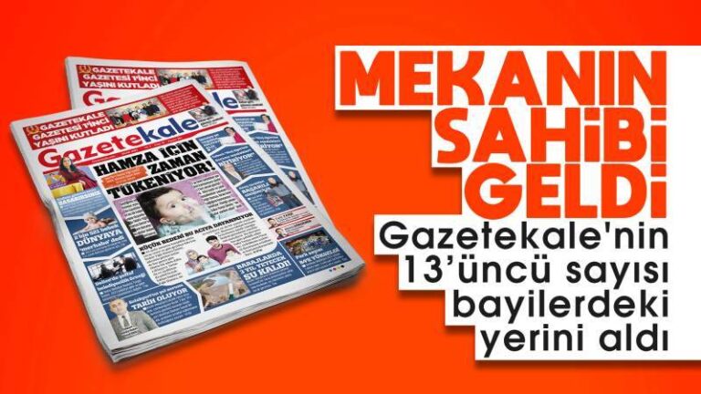 Gazetekale’nin yeni sayısı çıktı