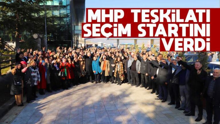 MHP teşkilatı seçim startını verdi