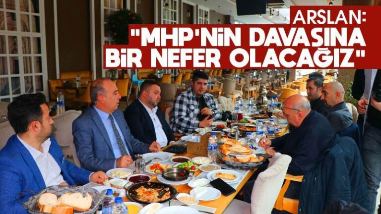 Arslan: “MHP’nin davasına bir nefer olacağız”