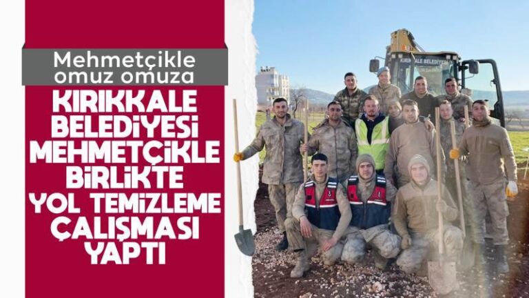 Mehmetçikle omuz omuza