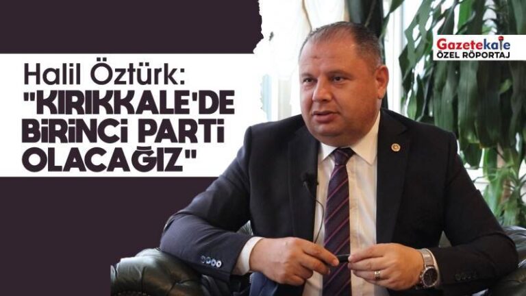 Öztürk: “Gönül kapımız herkese açık”
