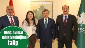 Genç avukat milletvekilliğine talip