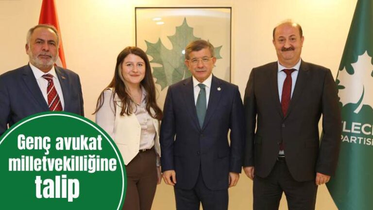Genç avukat milletvekilliğine talip