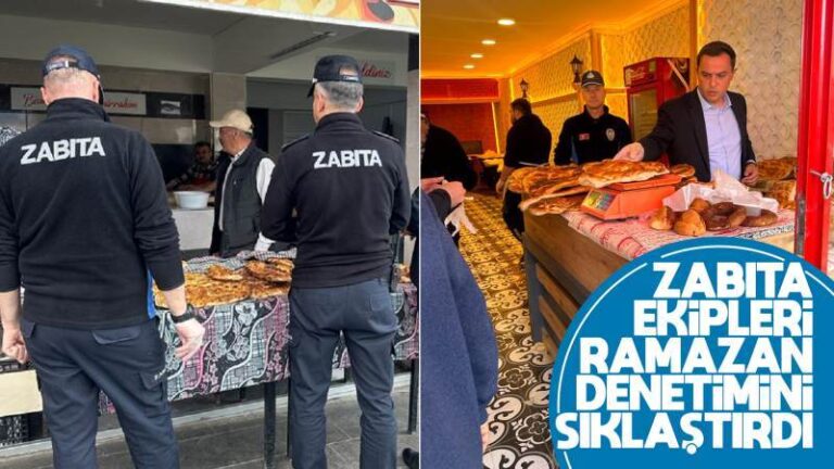 Zabıta ekipleri ramazan denetimini sıklaştırdı