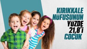 Nüfusun yüzde 21,8’i çocuk