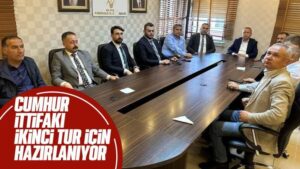 Cumhur İttifakı ikinci tur için hazırlanıyor