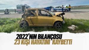 Trafik kazalarında 23 kişi hayatını kaybetti
