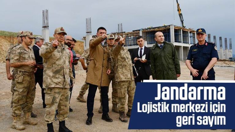 Jandarma Lojistik merkezi için geri sayım