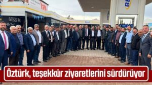 Öztürk: “Her zaman vatandaşlarımızın yanındayız”