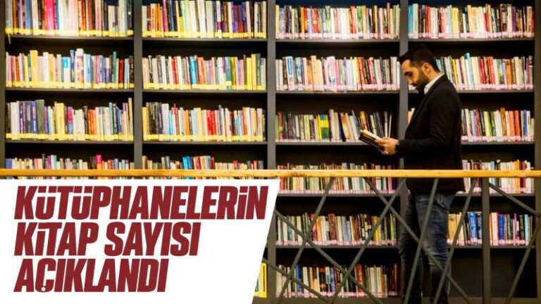 Kütüphanenin kitap sayısı açıklandı